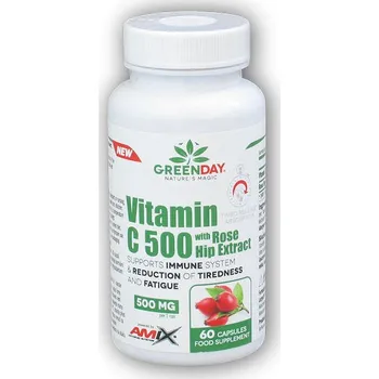 Vitamin C 500mg with RoseHip 60cps