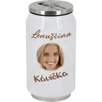 Gravírování Termoplechovka 270 ml - bílá