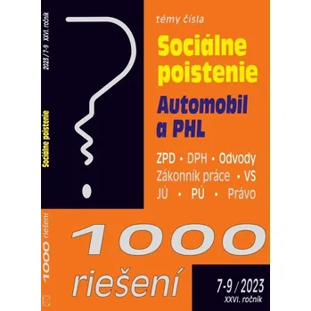 Umění 1000 riešení 7-9/2023 sk – Sociálne poistenie - zmeny