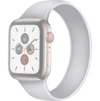 VSECHNONAMOBIL 24531 ELASTIC Řemínek Apple Watch 9 / 8 / 7 (41mm) / 6 / SE / 5/4 (40mm) / 3/2/1 (38mm) bílý