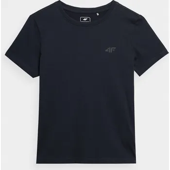Dívčí tričko 4F 4FJAW23TTSHM0795 NAVY Dětské tričko EU 128