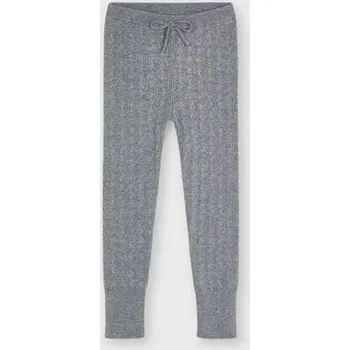 Dívčí kalhoty dívčí šedé kamaše s copánkovým vzorem Mayoral 10143-43 velikost 116