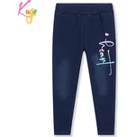 Dívčí riflové legíny, zateplené - KUGO KK2325, modrá Barva: Modrá, Velikost: 164