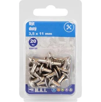 Nýt Mat Nýt dutý 3.5x11mm (20ks)