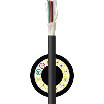 elektrický kabel GF108ADT48WRRLU-B2ca Optický kabel, ADVENTUM Multi Dry Tube, 48xOS2, univerzální, LSHF B2ca s1a d1 a1, černý