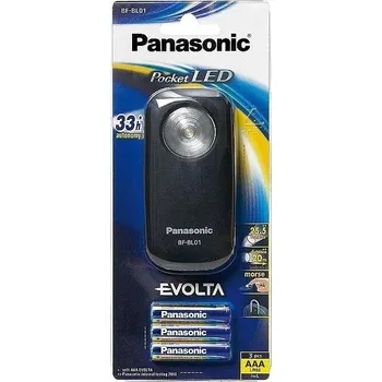 Svítilna Svítilna Panasonic torch BF-BL01BK + 3xLR03