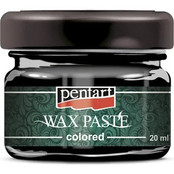 Speciální výtvarná barva Pentart Vosková pasta barevná PENTART 20 ml ČERNÁ