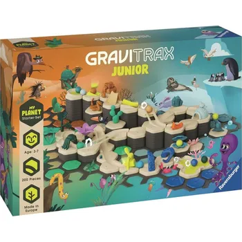 Kuličková dráha Ravensburger GraviTrax Junior Můj svět startovní sada 200 ks