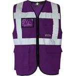 Korntex Bezpečnostní reflexní vesta Berlin Barva: Fialová, Velikost: L KX802