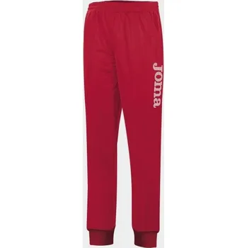 Pánské/Chlapecké sportovní tepláky JOMA LONG PANT POLYFLEECE VICTORY RED Velikost: 10, Barva: RED