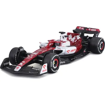 autíčko Bburago Signature Alfa Romeo Orlen C42 1:43 24 Zhou Guanyu - expresní doprava