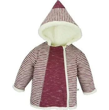 Kojenecké oblečení kojenecký zateplený kabátek pro holčičku velikost 62