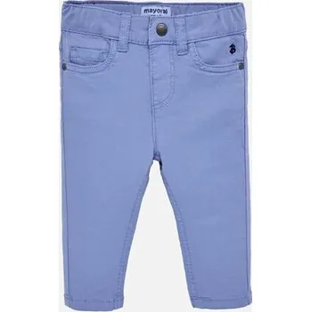Chlapecké kalhoty plátěné kalhoty světle modré Mayoral 506 velikost 98
