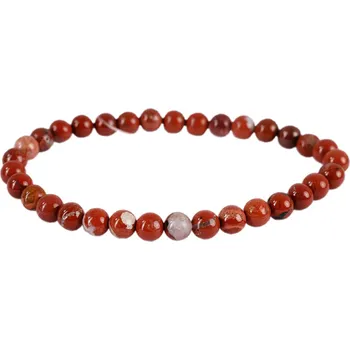 Náramek Korálkový náramek z polodrahokamů – Jaspis červený, Sittar.cz XL