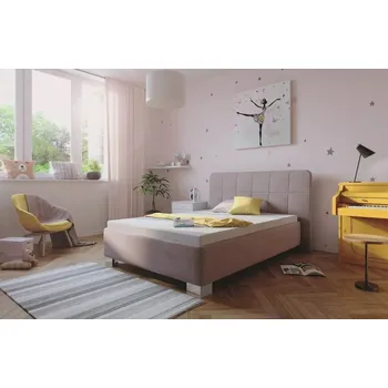 Postel Nábytek PEGAS s.r.o. Postel Kelvin 140x200 starorůžová