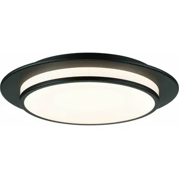 PAULMANN LED stropní svítidlo 3-krokové-stmívatelné Egron 2700K 230V 16W stmívatelné černá mat