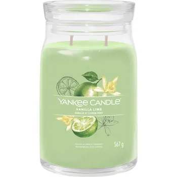 Svíčka Yankee Candle Signature Vanilla Lime