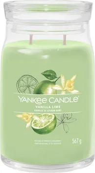 Svíčka Yankee Candle Signature Vanilla Lime