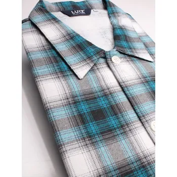 LUIZ Pánské pyžamo na knoflíky -Flanelové- Jirka 128 II.JAKOST Velikost: 56