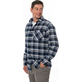Pánské oblečení LUIZ Pánská flanelová košile Bruno 176 Velikost: 46