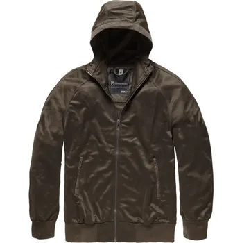 Pánská mikina Mikina Vintage Industries Nickleys - olivová,