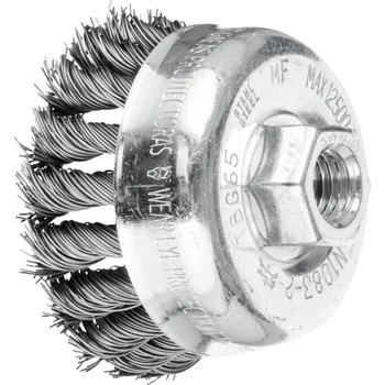 Brusný kotouč PFERD TOOLS Hrncový kartáč opeskovaný TBG Ø 65 mm M14 ocelový drát Ø 0,50 pro úhlovou brusku POS TBG 65/M14 ST 0,50 4330