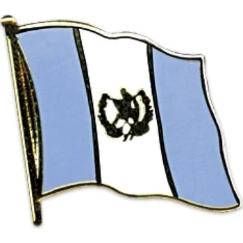 Odznak (pins) 20mm vlajka Guatemala - barevný
