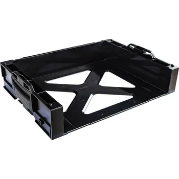 Elektrická zásuvka Sortimo i-BOXX Rack, 6100000333 zásuvka , černá, (š x v) 445 mm x 342 mm