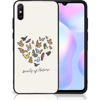 Selfie tyč VSECHNONAMOBIL 41955 MY ART Silikonový obal Xiaomi Redmi 9A/9AT BUTTERFLIES (026)