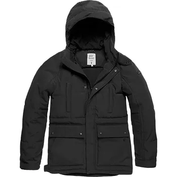 Pánský kabát Bunda Vintage Industries Milo Parka - černá, S