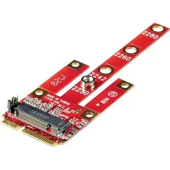 Elektroinstalační materiál Renkforce RF-DT-134B adaptér rozhraní [1x PCI-E zásuvka 6-pólová - 1x mini PCI Express]