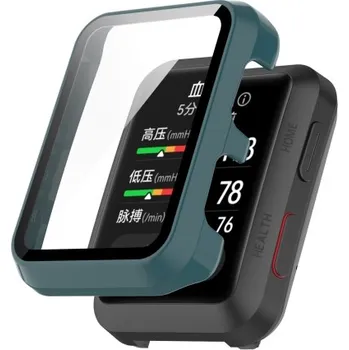 VSECHNONAMOBIL 50160 Plastový kryt s ochranným sklem pro Huawei Watch D zelený