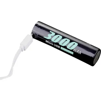 Nabíječka baterií Soshine 18650USB-3.7-3000 Akumulátor s připojením Micro USB-B 18650 Li-Ion 3.6 V 3000 mAh 1 ks