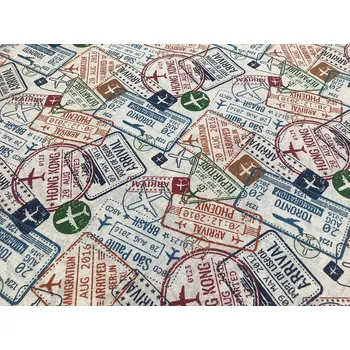 BYTEMA Dekorační látka TRAVEL šíře 140 cm