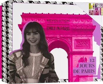 Kosmetická sada Makeup Revolution Emily in Paris 12 Days in Paris adventní kalendář 2023