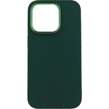Pouzdro na mobilní telefon Kryt Frame iPhone 14 Pro zelený (obal neboli pouzdro na iPhone 14 Pro)
