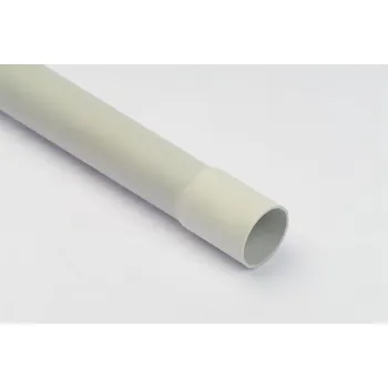 kabelová chránička MALPRO PT32016/3/S Pevná trubka PVC 320N, průměr 16mm, délka 3m, světle šedá