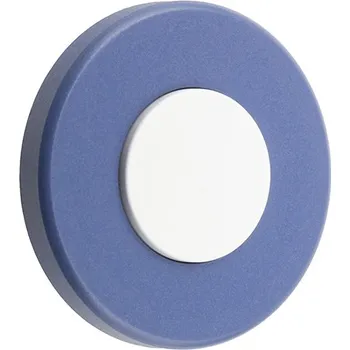 Nábytkové kování TULIP knop Cute 40 modrá/bílá (TULIP knop Cute 40 modrá/bílá)