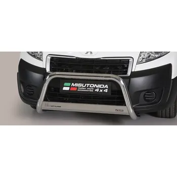 Tuning Přední ochranný rám Medium PEUGEOT Expert 2006-15 Misutonida EC/MED/326 Leštěný nerez