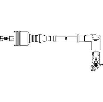 Zapalovací kabel zapalovací kabel, , BREMI, 679/56