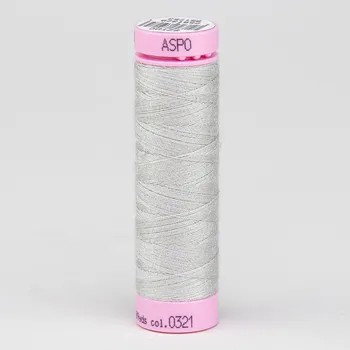 Nit Univerzální šicí nit Amann ASPO 120 polyesterová, stříbřitě šedá 0321, návin 100m
