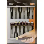 Bahco Ergo sada šroubováků, plochý, křížový PZ, křížový PH, 6dílná, BE-9886