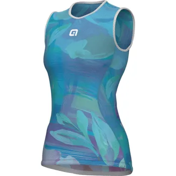 cyklistický dres ALÉ Cyklistické tílko - WATERCOLOR INTIMO - modrá