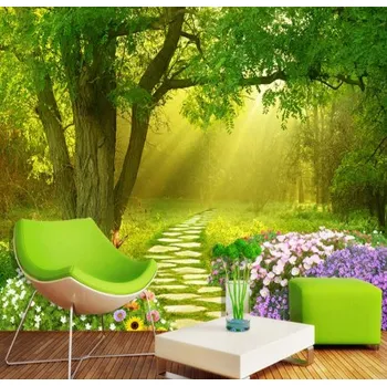 Fototapeta Solution Media 3D tapeta - Strom u cesty MU1364 1 - Voděodolné plátno - Textilní tapeta omyvatelná - 250g/m2