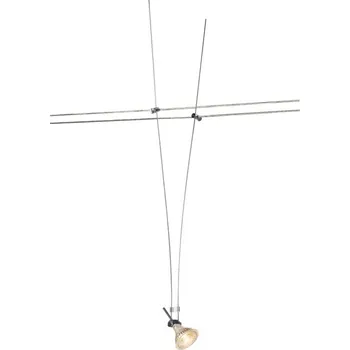 Bodové svítidlo BIG WHITE SVÍTIDLO S LANEM, pro nízkonapěťový lankový systém TENSEO, QR-C51, chrom, 1 kus 139072