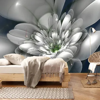 Fototapeta Solution Media 3D Tapeta - Abstraktní Květ MU1397 1 - Voděodolné plátno - Textilní tapeta omyvatelná - 250g/m2