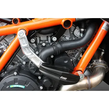 Rám pro motocykl GSG MotoTechnik Německo KTM 1290 Super Duke padací slidery GSG Moto provedení: montážní sada hliník natur