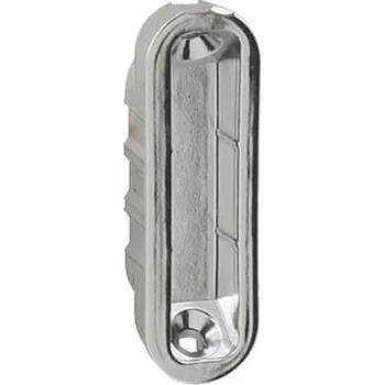 Nábytkové kování AGB - Protiplech k magnetickému zámku MEDIANA POLARIS plastový nastavitelný s vaničkou ONL - Nikl lesklý