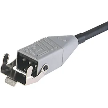 Elektrická zásuvka Hirschmann STAS 3K síťový připojovací kabel síťová zástrčka - kabel s otevřenými konci Počet kontaktů: 3 + PE černá 1.00