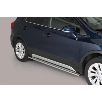 Tuning Boční ochrana oválná SUZUKI SX4 S-CROSS 2013- Misutonida TPSO/357 Leštěný nerez